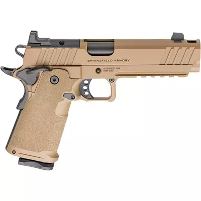 1911 DS PRODIGY COMP 9MM LUGER 5'' BBL (1)17RD&(1)20RD COYOTE