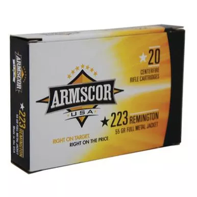 .223 Remington 55 Grain Full Metal Jacket #FAC2231N
