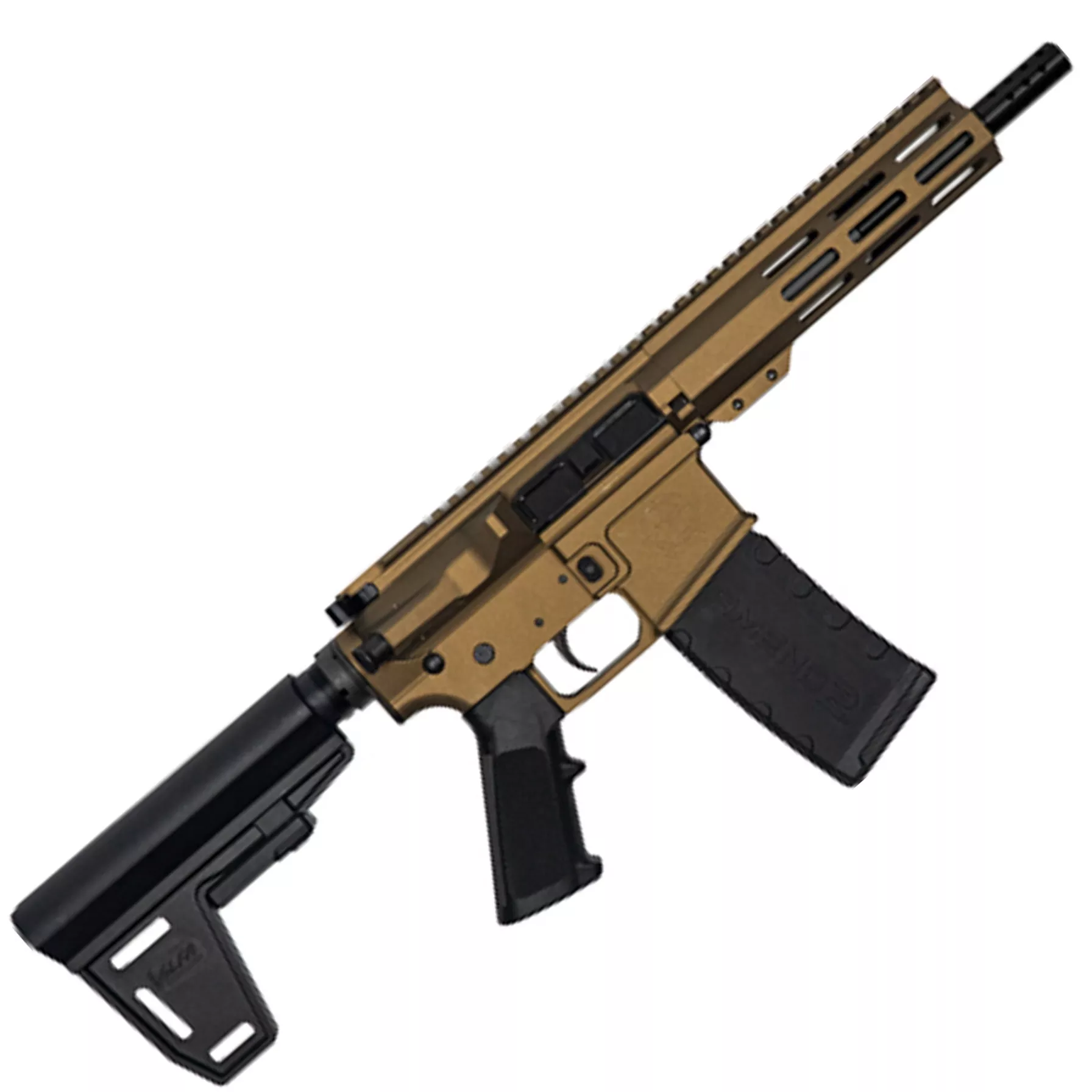 223 Wylde Pistol with Brace - 30RD Bronze