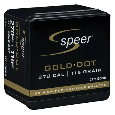 270 CALIBER (0.270'') 115GR GOLD DOT SOFT POINT 50/BOX
