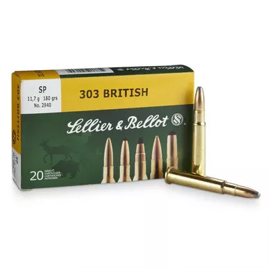 .303 British FMJ 180 Grain - 20 Rounds #SB303