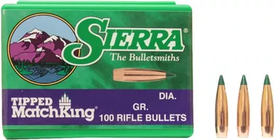 Sierra Bullets 6mm .243 95gr Match TMK - 100 Count - UPC 092763072950