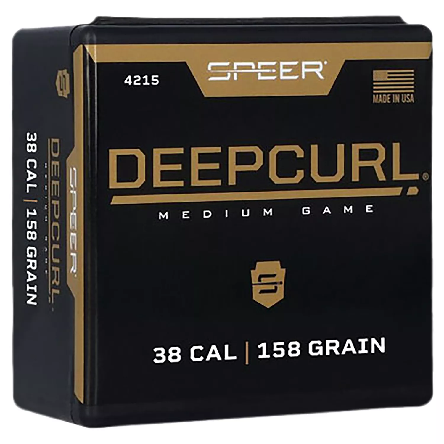 Speer 4215 DeepCurl 38Cal 158gr Hollow Point 100 Per Box/5 Case